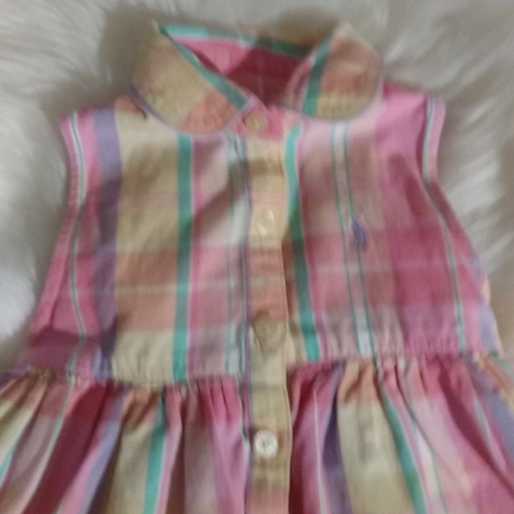 Ralph lauren 9M plaid dress - Picture 2 of 12